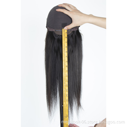 Brazilian 6*6 Lace Closure Wig Straight Human Hair Wigs, Lace Front Wig with Baby Hair For Black Women